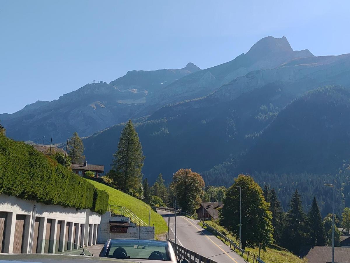 Studio Avec Vue Splendide Sur Les Diablerets Exterior foto