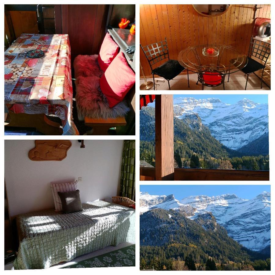 Studio Avec Vue Splendide Sur Les Diablerets Exterior foto
