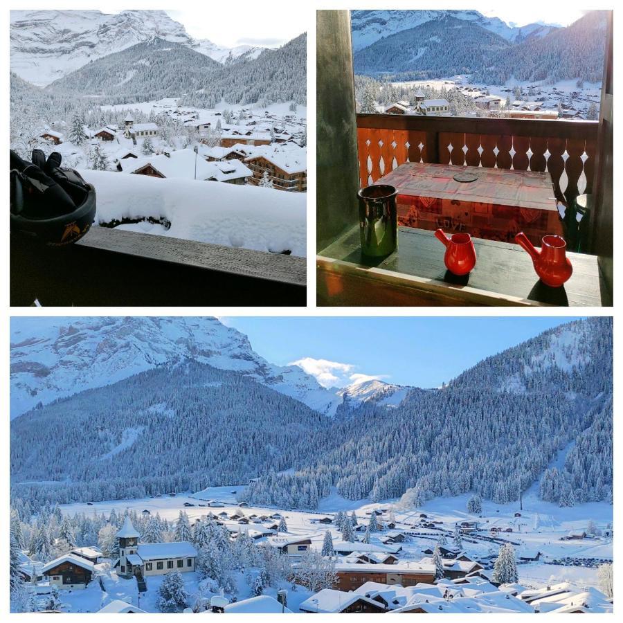 Studio Avec Vue Splendide Sur Les Diablerets Exterior foto
