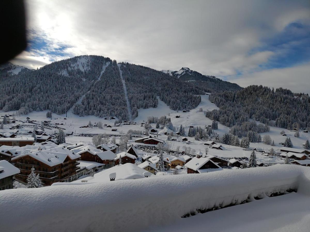 Studio Avec Vue Splendide Sur Les Diablerets Exterior foto