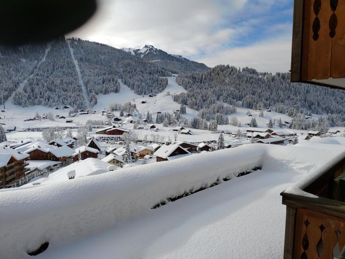 Studio Avec Vue Splendide Sur Les Diablerets Exterior foto