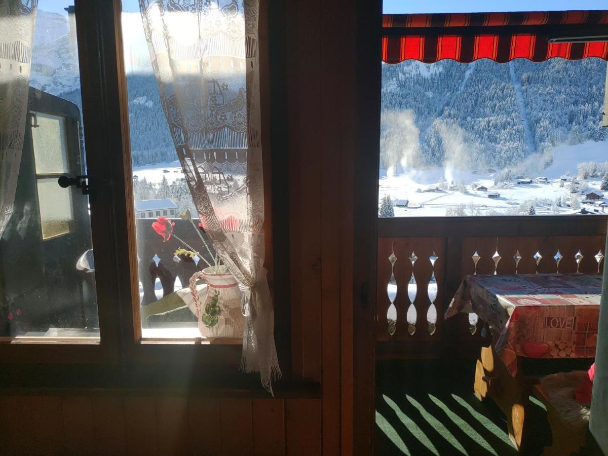 Studio Avec Vue Splendide Sur Les Diablerets Exterior foto