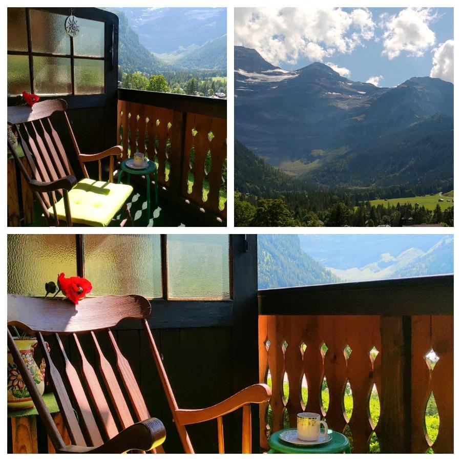 Studio Avec Vue Splendide Sur Les Diablerets Exterior foto